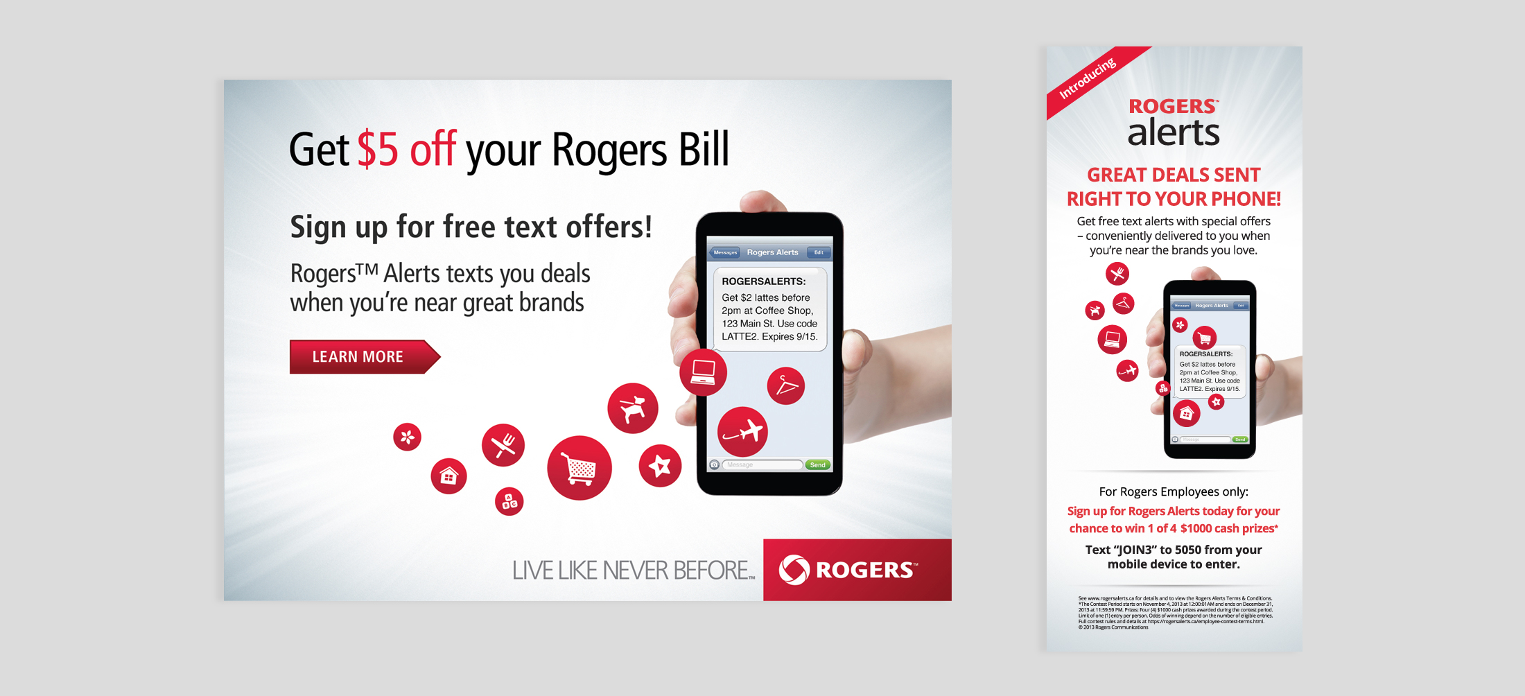 Rogers Alerts : Branding, Creative Design : Octopus Ink